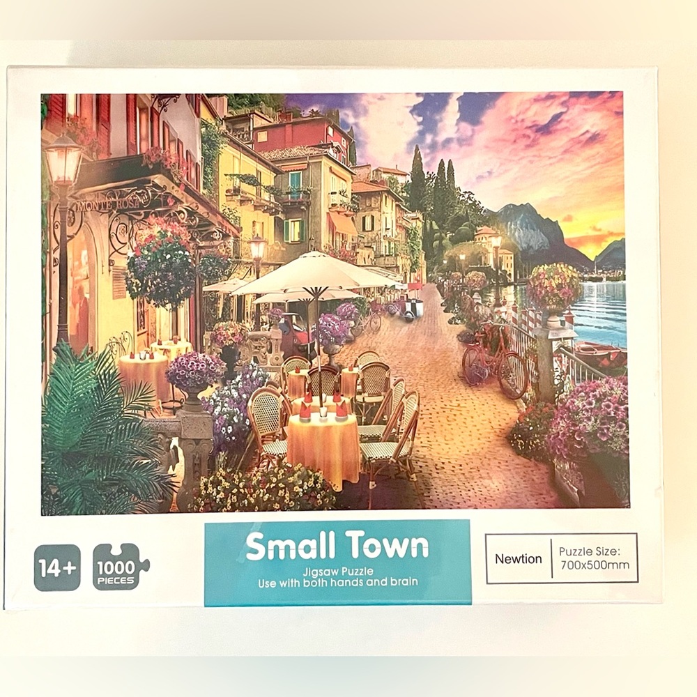 Small Town Jigsaw Puzzle 1000 Pieces NIB